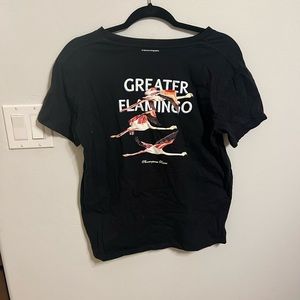 National Geographic flamingo shirt